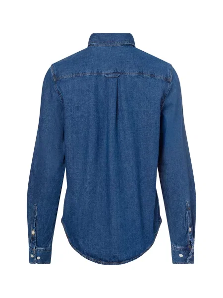 GANT Blúzka denim modrá