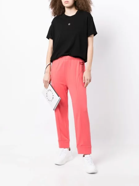 Juosmuo kelnės Stella Mccartney rožinė