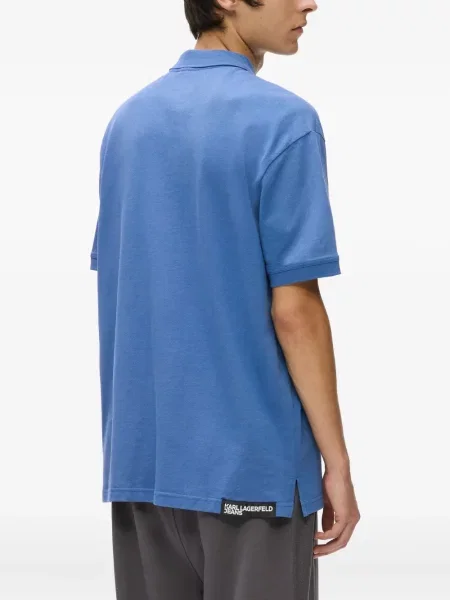 Polo Karl Lagerfeld Jeans albastru
