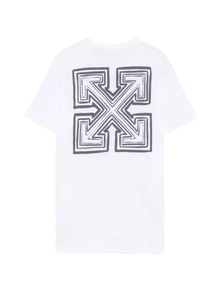 Koszulka dziecięca Off-white biała