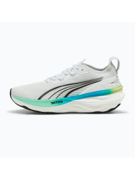Női futócipő PUMA ForeverRun Nitro 2 puma white/mint melt. Méret: 37 EU fekete
