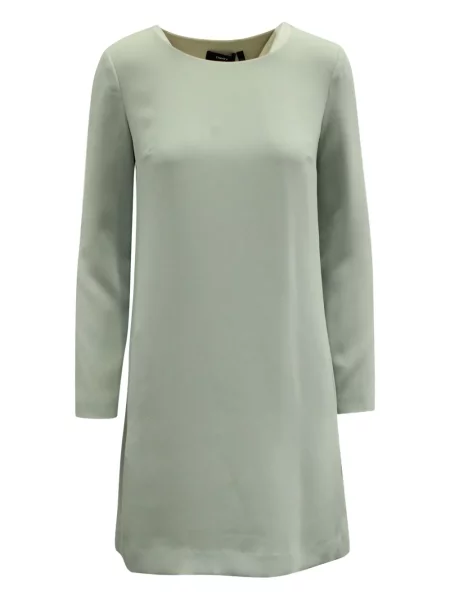 Rochie maxi Theory lungă de costum verde