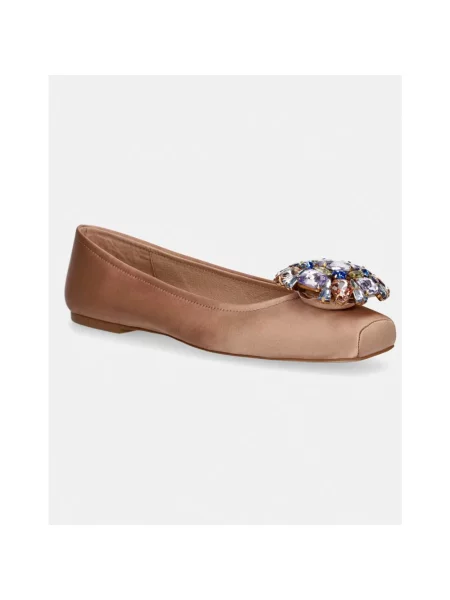 Balerinki Jeffrey Campbell beżowe