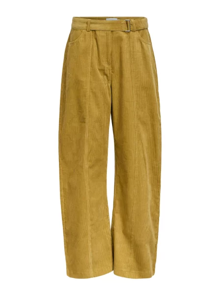 OBJECT Pantaloni OBJPELLA deschis verde