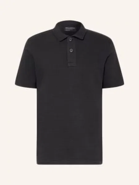 Marc O'polo Koszulka Polo Z Dżerseju O Kroju Regular Fit schwarz czarna