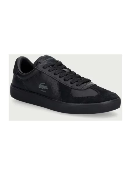 Sneakersy Lacoste skórzane czarne