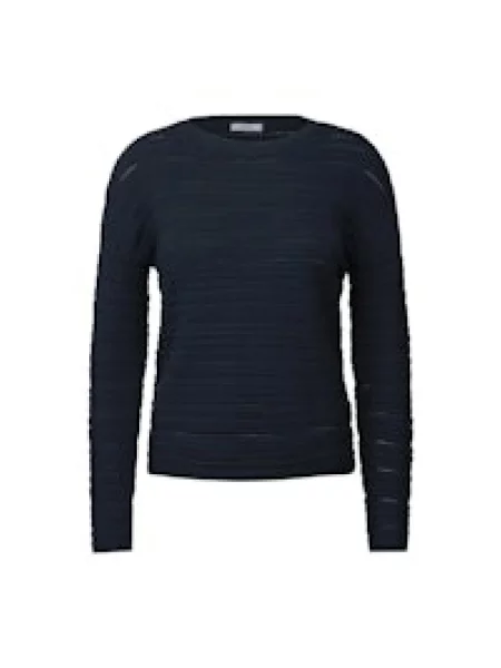 Sweter Cecil chunky niebieski
