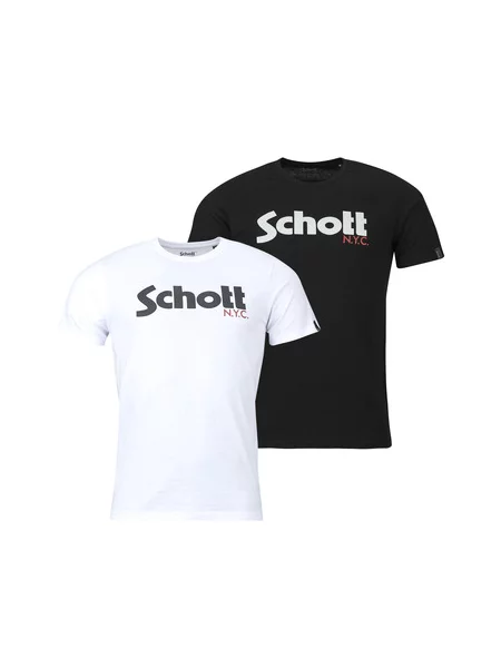 Majica Schott s kratkimi rokavi z avtogramom