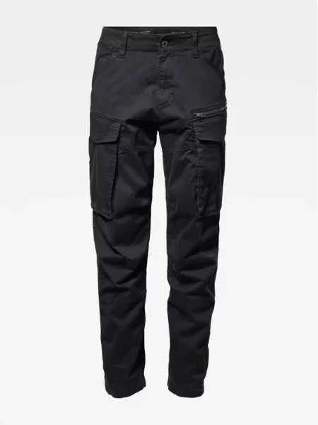 G-Star Raw Kalhoty z materiálu Rovic Tapered Fit černá