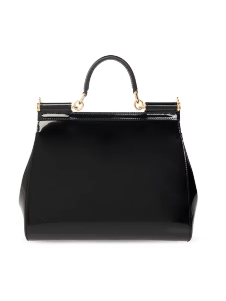 Torebka Dolce And Gabbana skórzana czarna
