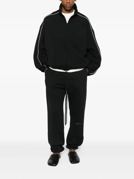 Суитчър Fear Of God Essentials на райета бяло