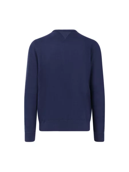 Bluza z wyhaftowanym logo Polo Ralph Lauren niebieska
