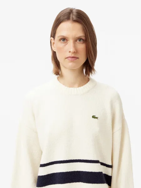 Джемпер Lacoste кремовий