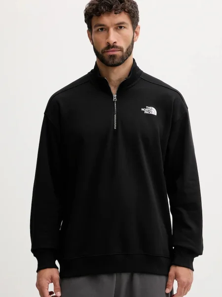 Суитчър The North Face с апликация черно