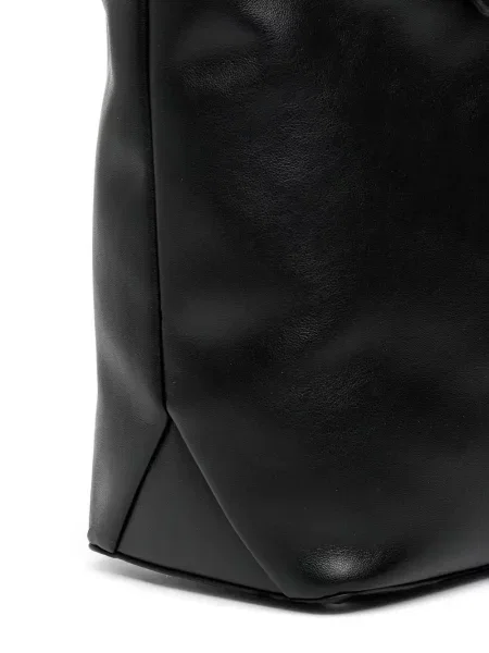 Geantă shopper Guess cu autograf negru