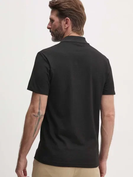 Polo tričko Lacoste černá