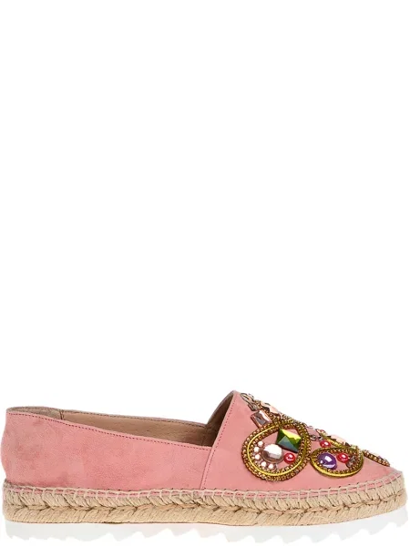 Эспадрильи Pimientos розовые