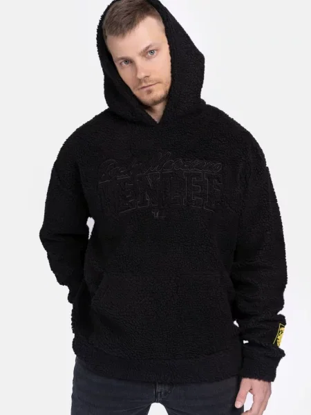 Hoodie Benlee s kapuco črna