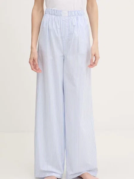 Calvin Klein Underwear spodnie piżamowe niebieskie