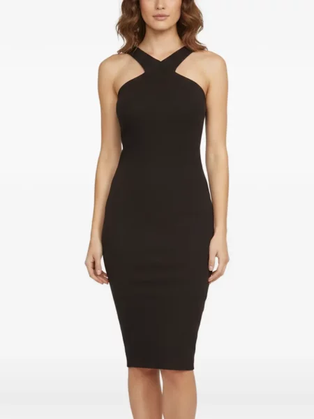 Rochie midi Alix Nyc tricotate negru