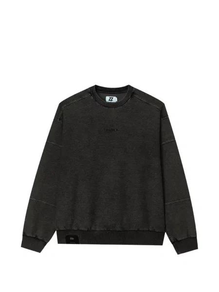 Pulover Izzue cu broderie gri