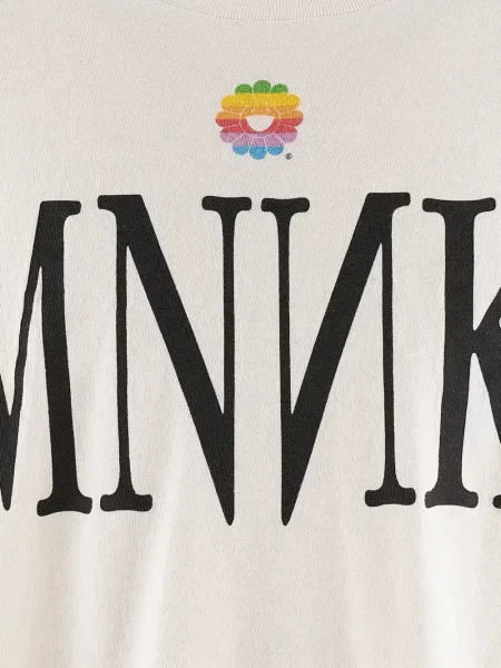 Tricou Takashi Murakami cu imagine alb