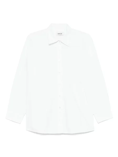 Koszula Agolde niebieska