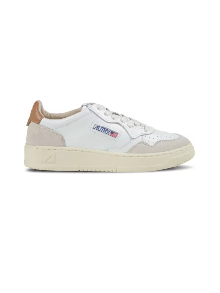 Sneakersy Autry skórzane białe