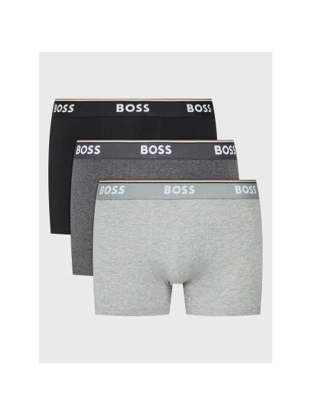 BOSS BLACK 3 db-os boxeralsó szett Power fekete