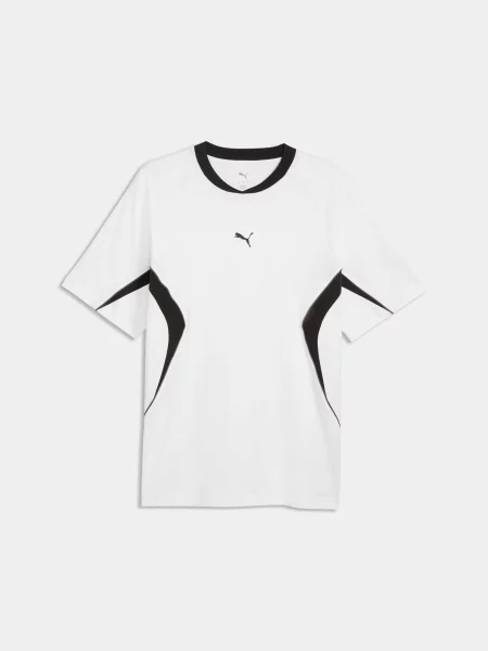 Футболка PUMA Sport Relaxed Blocking комбінований верх білий