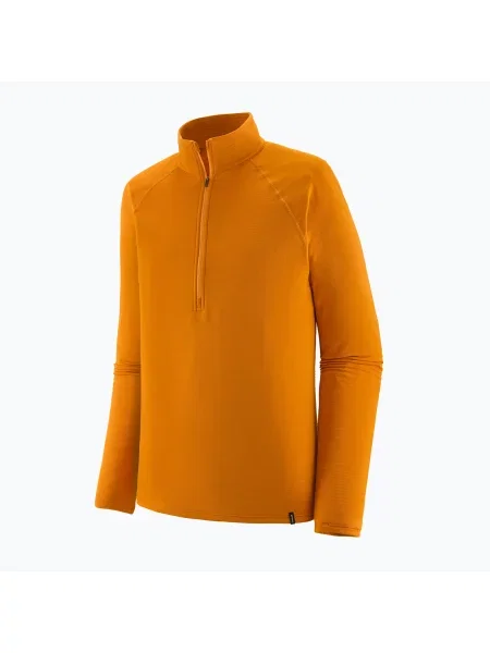 Termo mikina Patagonia Capilene Termal Weight Neck autumn orange oranžová