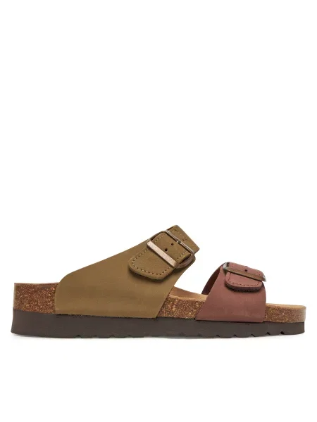 Шлепанцы Grunland коричневые