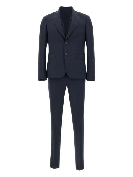 Costum Ungaro de lână de costum albastru