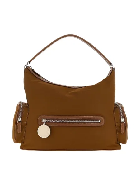 Torebka hobo Stella Mccartney brązowa