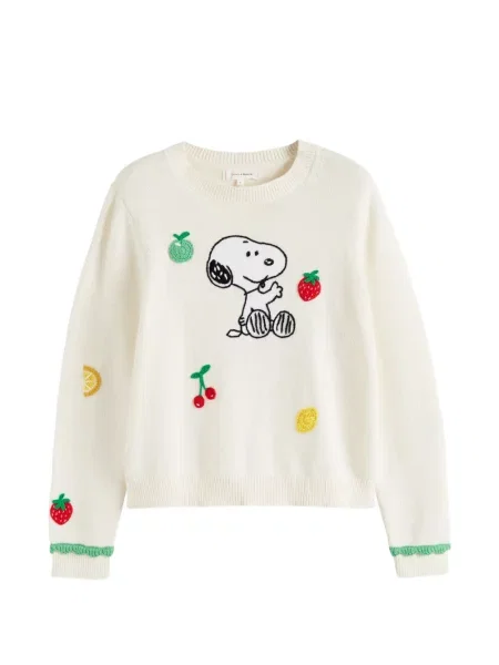 Pulover Chinti & Parker alb