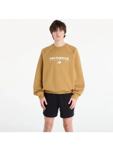 Hanorac crewneck New Balance din fleece