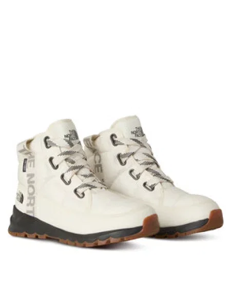 Čizme za snijeg The North Face Thermoball Lace Up Luxe Wp Krem
