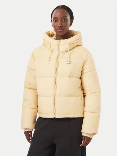 Tommy Jeans Kabát bézs