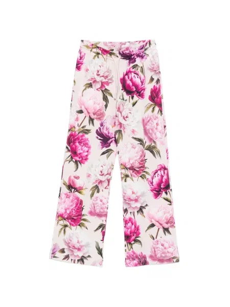 Spodnie dziecięce Dolce And Gabbana różowe
