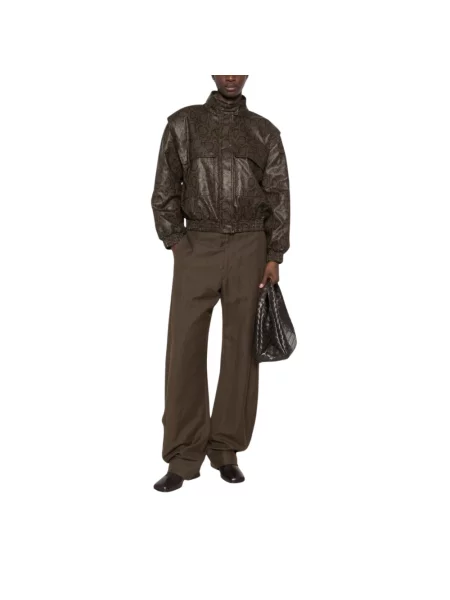 Kurtka bomber Twinset brązowy