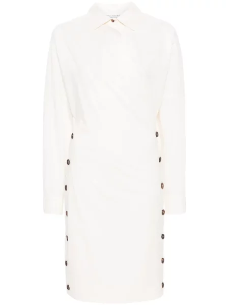 Rochie mini Philosophy Di Lorenzo Serafini din poplin de costum