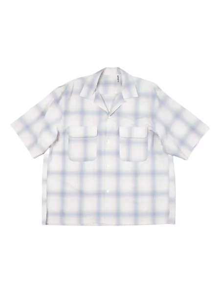 Kostkovaná košile Kaptain Sunshine bílá