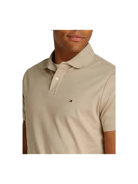 Tricou Tommy Hilfiger bej