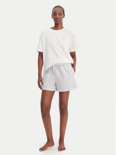 Majica Tommy Hilfiger od jersey bijela