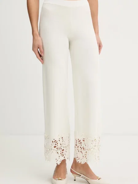 Twinset pantaloni bej