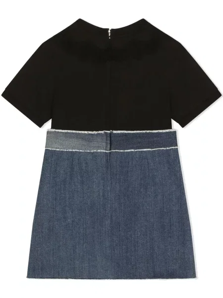 Dětské šaty Dolce & Gabbana černé