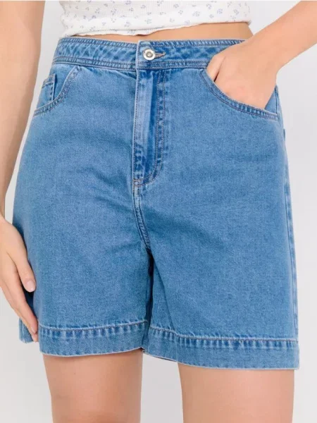 Бермуды Sinsay синие