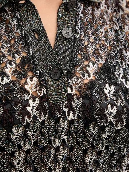 Поло Missoni коричневое