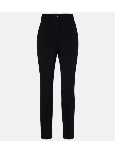 Pantaloni Dolce&gabbana de lână negru