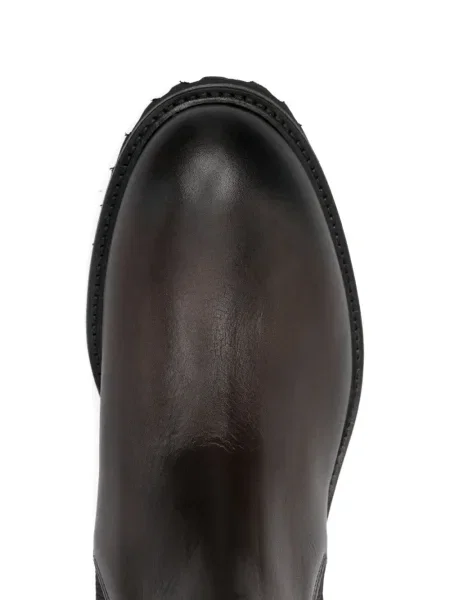 Botine Fratelli Rennella din piele maro